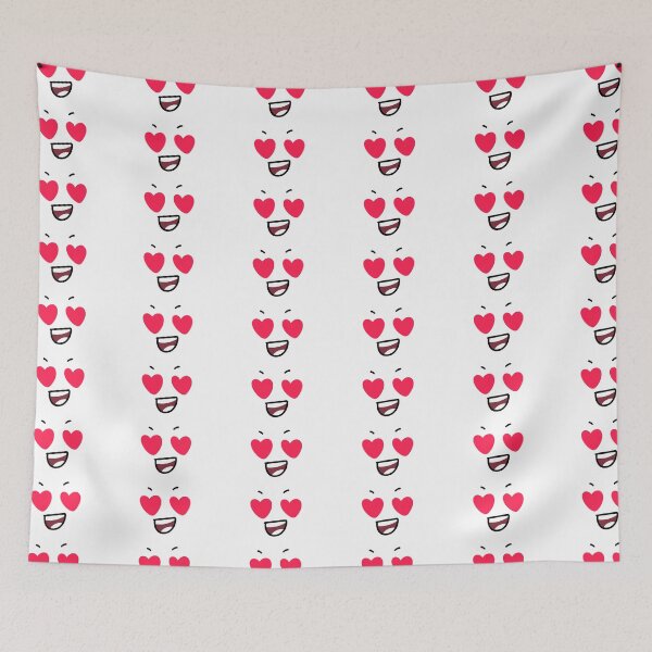 Item preview, Cute Heart Eyes Face Minimalist Doodle designed and sold by SomiMotion.