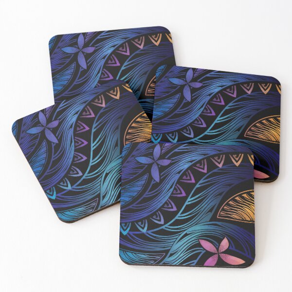 Item preview, Tropical Abstract Tribal Style Print designed and sold by sunnthreads.