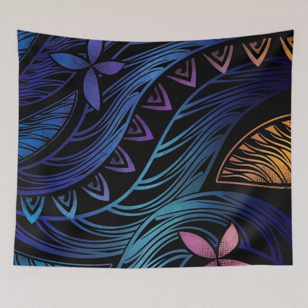 Item preview, Tropical Abstract Tribal Style Print designed and sold by sunnthreads.