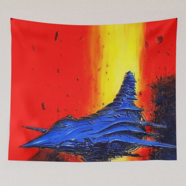 Item preview,   New Upload  - Roger Dean - Best Artist - Roger Dean Inspired Fantasy Landscape – Surreal Progressive Rock Art designed and sold by MirandaZArt.