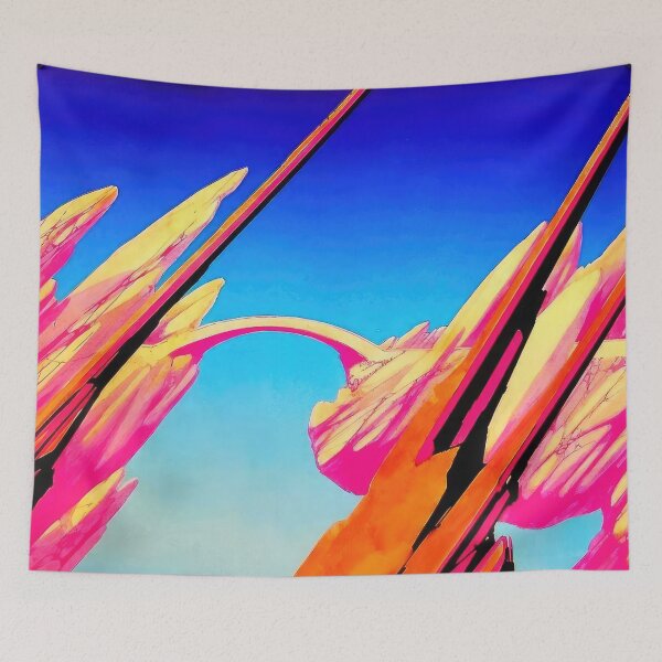 Item preview,   New Upload  - Roger Dean - Best Artist - Roger Dean Inspired Fantasy Landscape – Surreal Progressive Rock Art designed and sold by MirandaZArt.