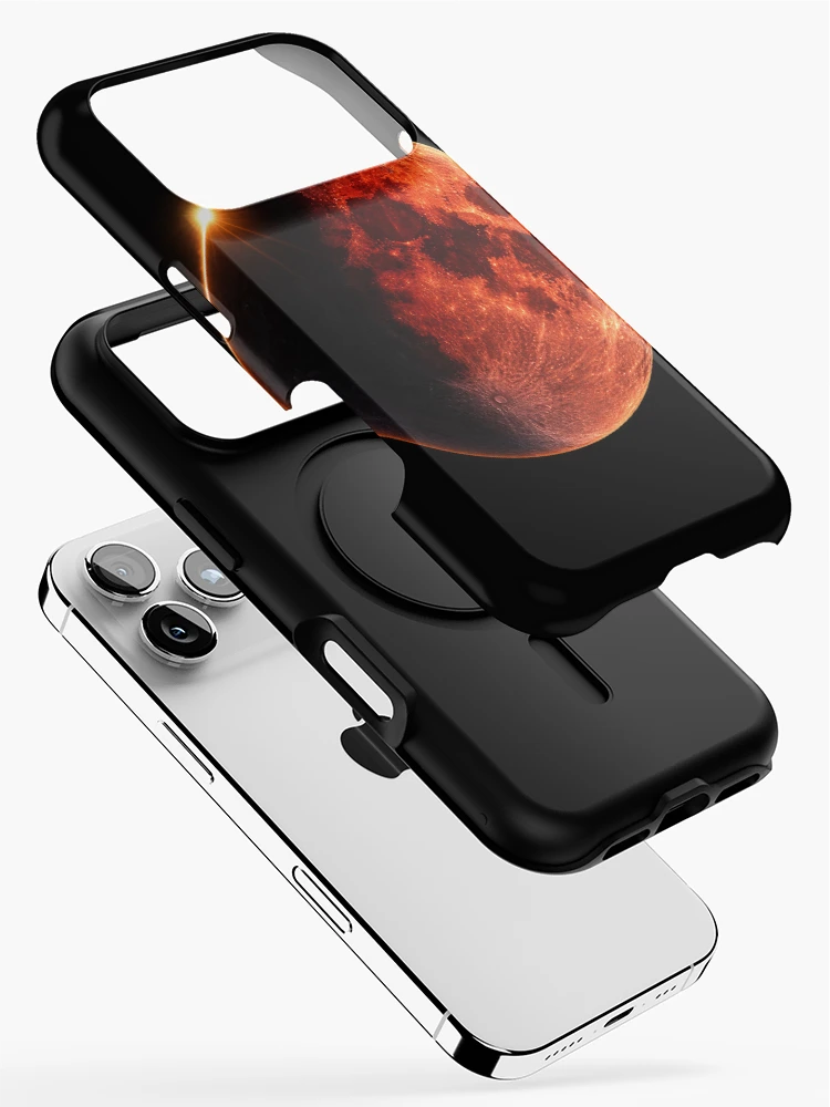 Thumbnail 2 of 4, iPhone Case, Lunar eclipse designed and sold by -ADRIAV-.
