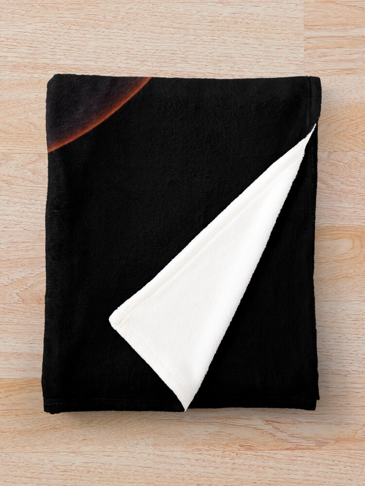 Thumbnail 3 of 6, Throw Blanket, Lunar eclipse designed and sold by ADRAV.