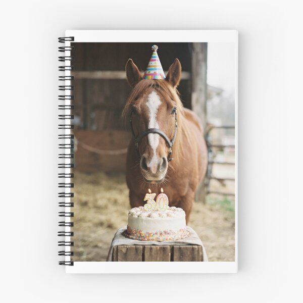 Item preview, Horse 30th birthday cute adorable cake party baby kawaii designed and sold by CheeseBlueprint.