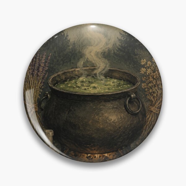 Item preview, Moonlit Cauldron - Witches Brew designed and sold by bapupa.