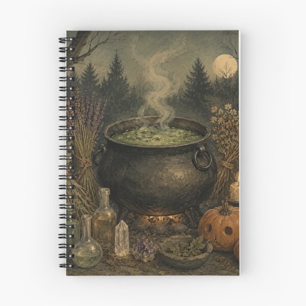 Item preview, Moonlit Cauldron - Witches Brew designed and sold by bapupa.