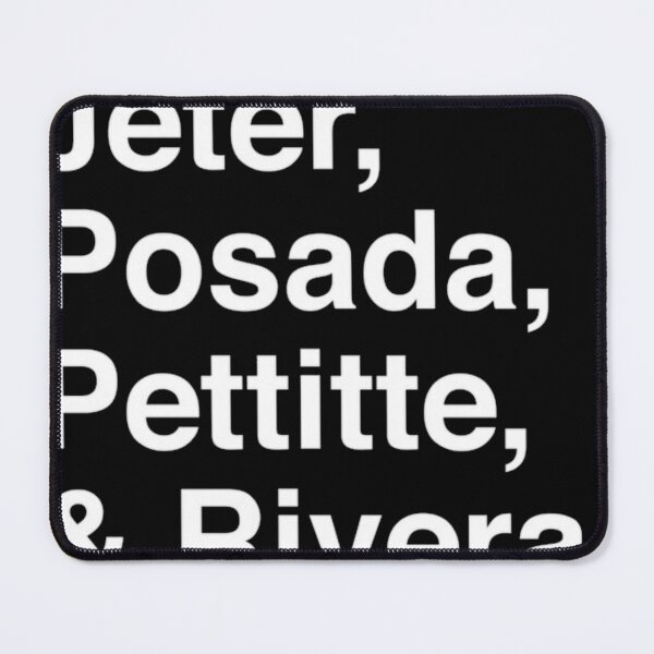 Item preview, Jeter Posada Pettitte Rivera White designed and sold by pawprintsart.