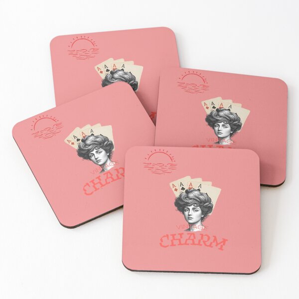 Item preview, VINTAGE CHARM RETRO PLAING CARDS designed and sold by NourArtCorner.