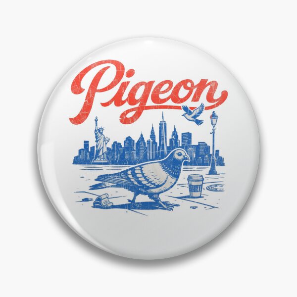 Item preview, Vintage NYC Pigeon Retro New York City Urban Wildlife designed and sold by Gbriel3.