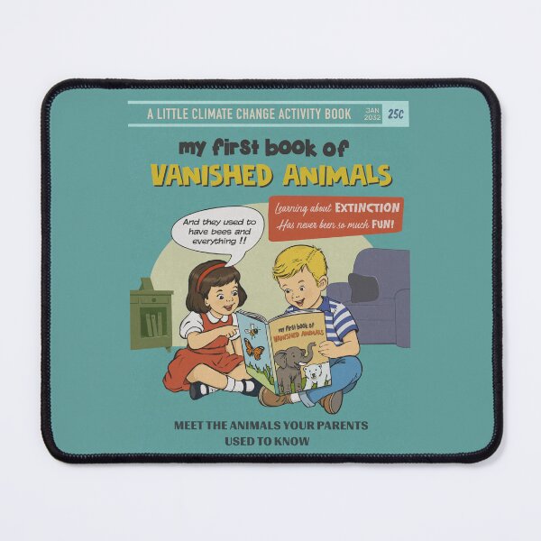 Item preview, My first book of vanished animals - a vintage children book for the future! designed and sold by LifeislikebuePixels.