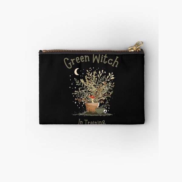 Item preview, Green Witch in Training Botanical Illustration designed and sold by krispald.