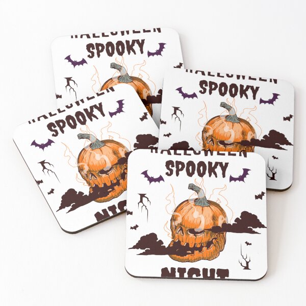 Item preview, Halloween Spooky Night Pumpkin – Scary Jack O Lantern designed and sold by MOCH- ART.