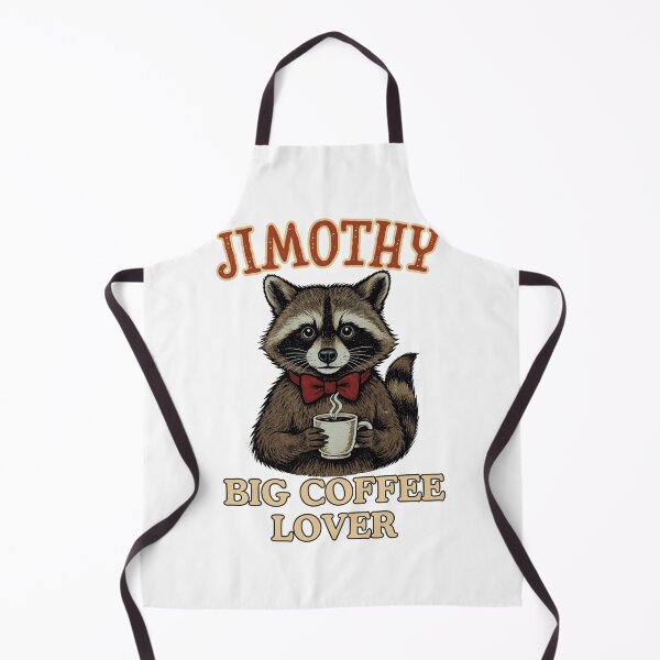 Item preview, Jimothy Big Coffee Lover Funny Vintage Raccoon Bowtie T-Shirt designed and sold by BellabdO.