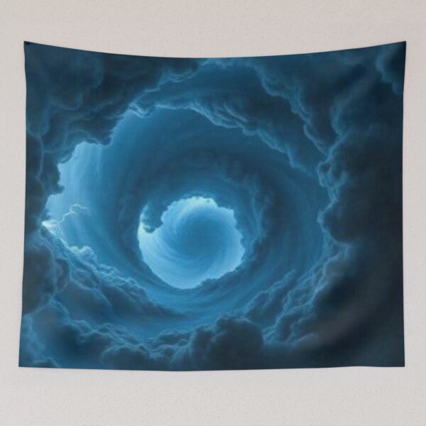 Item preview, Dark Storm Clouds Vortex Lightning Eye of the Hurricane designed and sold by LYAN-STORE.