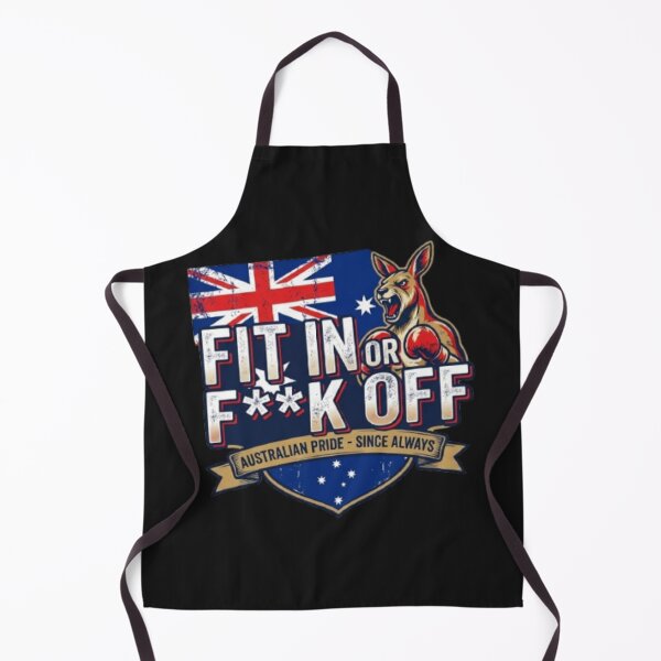 Item preview, Australia - Fit in or F**K OFF designed and sold by Kirrindy Designs.