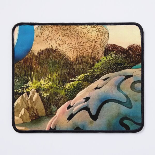 Item preview, New Upload - Roger Dean - Best Artist - Roger Dean Inspired Fantasy Landscape – Surreal Progressive Rock Art designed and sold by MirandaZArt.
