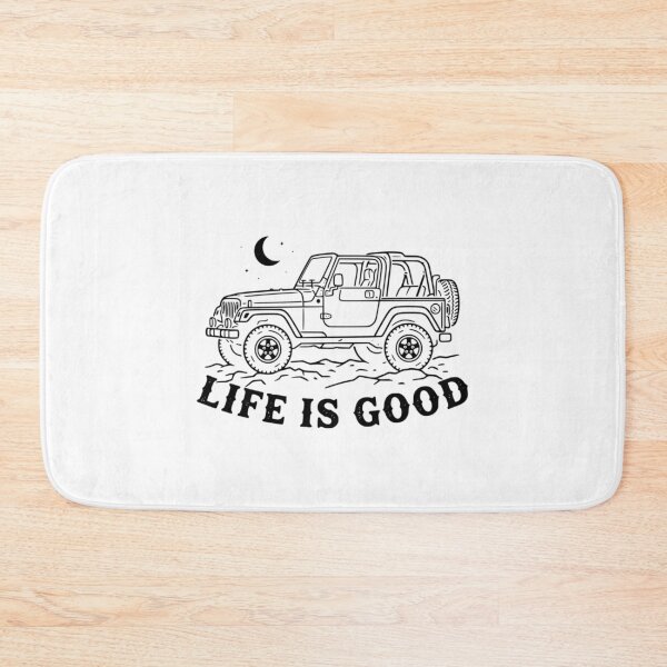 Item preview, Life Is Good Wrangler Tj Off-Road 4X4 American Flag Top Off Black designed and sold by AlexGuzm-an.