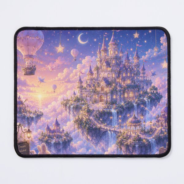 Item preview, Dreamy Fantasy Castle in the Clouds Magical Fairytale designed and sold by 0606PM.
