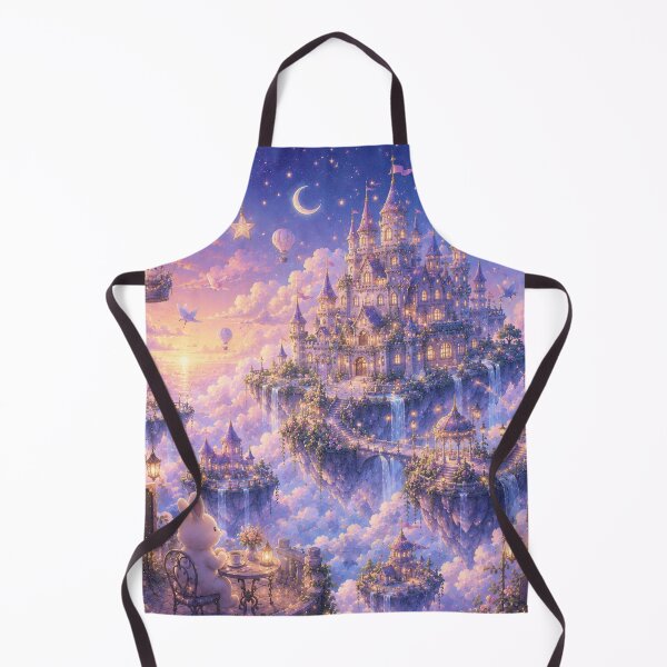 Item preview, Dreamy Fantasy Castle in the Clouds Magical Fairytale designed and sold by 0606PM.