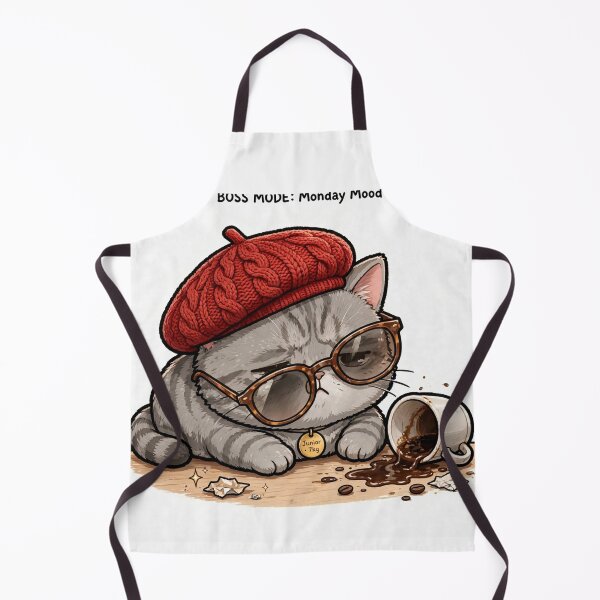 Item preview, BOSS MODE: Monday Mood - Cat designed and sold by MAISON SYLVIE.