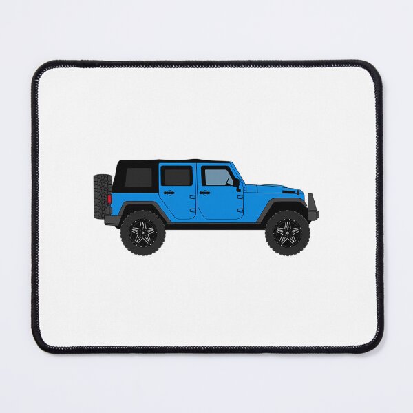 Item preview, Offroad 4-Door Soft Top - Right Side Blue designed and sold by AlexGuzm-an.