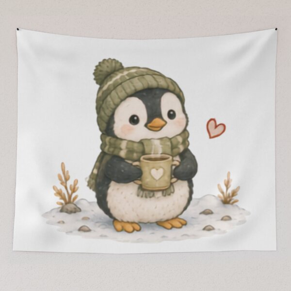 Item preview, Cozy Day Penguin designed and sold by MellowMunchkins.