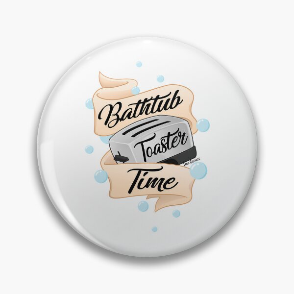 Item preview, Bathtub Toaster Time - Version 1 designed and sold by bsalaub-.