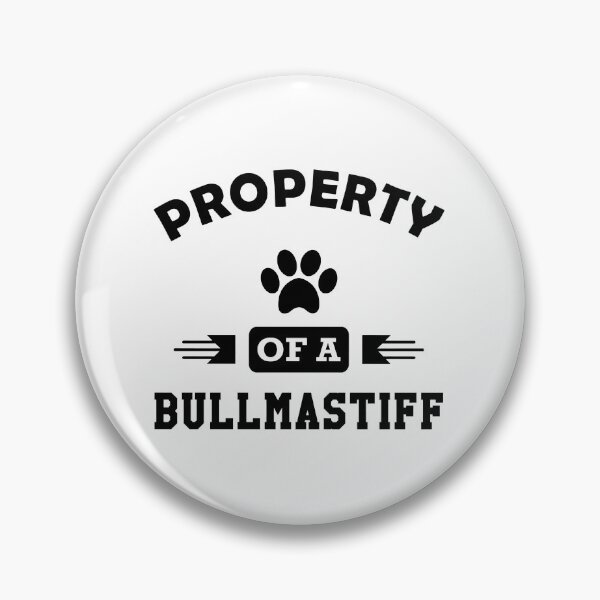 Item preview, Property Of A Bullmastiff Paw Print Design designed and sold by Dmo3HarkoArt.