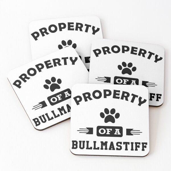 Item preview, Property Of A Bullmastiff Paw Print Design designed and sold by Dmo3HarkoArt.