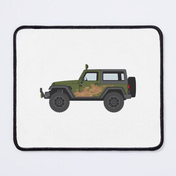 Item preview, Offroad 4X4 Got Mud Splash - Moss Green designed and sold by AlexGuzm-an.