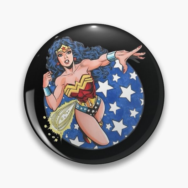 Item preview, Retro Wonder Woman Comic Book Pop Art designed and sold by luhan1204shop.