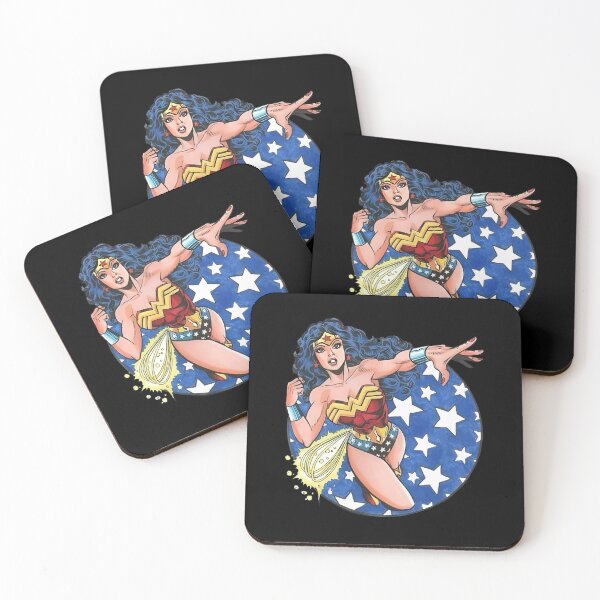 Item preview, Retro Wonder Woman Comic Book Pop Art designed and sold by luhan1204shop.