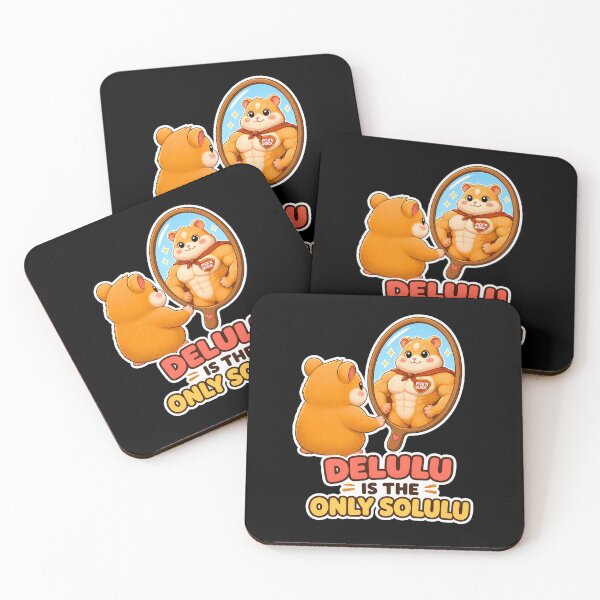 Item preview, Delulu Is The Only Solulu Hamster Funny Meme designed and sold by Pick'n Quick.