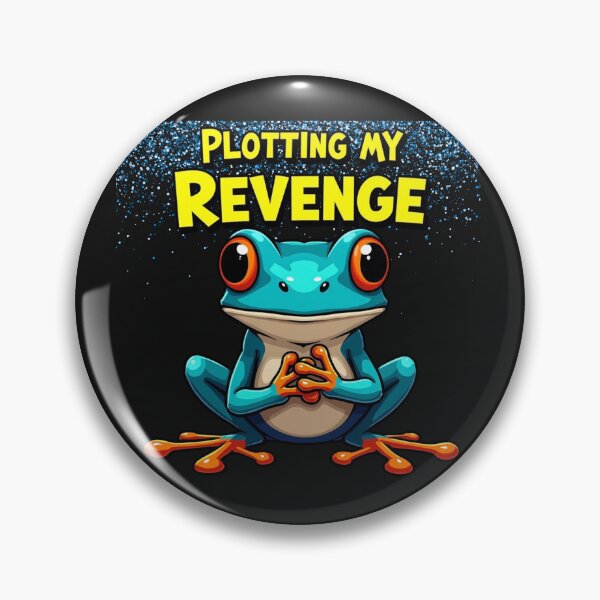 Item preview, Plotting My Revenge Funny Frog Shirt – Sarcastic Frog Humor designed and sold by Ashes to Artistry.