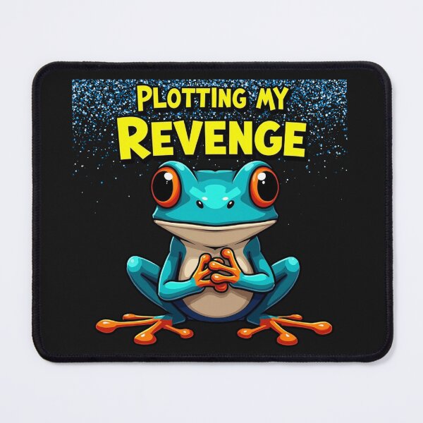 Item preview, Plotting My Revenge Funny Frog Shirt – Sarcastic Frog Humor designed and sold by Ashes to Artistry.