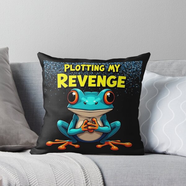 Item preview, Plotting My Revenge Funny Frog Shirt – Sarcastic Frog Humor designed and sold by Ashes to Artistry.