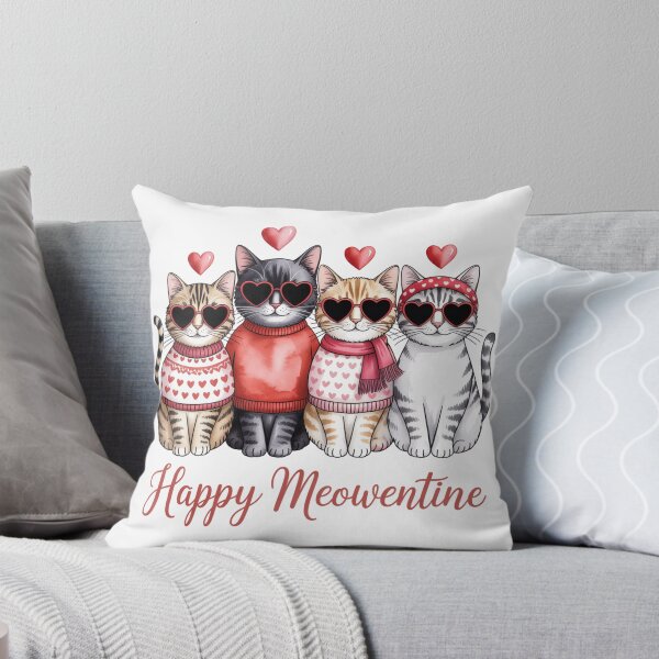 Item preview, Happy Meowentine Cats designed and sold by Sed94.
