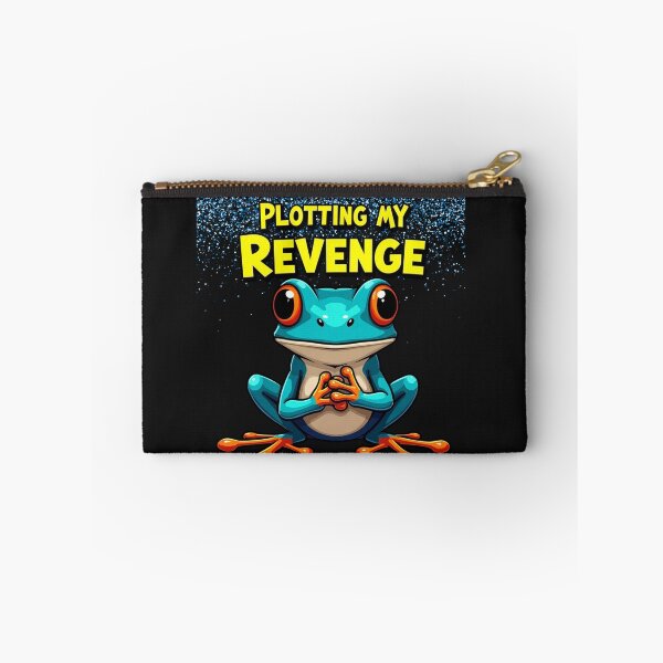 Item preview, Plotting My Revenge Funny Frog Shirt – Sarcastic Frog Humor designed and sold by Ashes to Artistry.