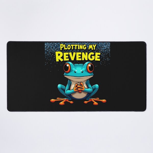 Item preview, Plotting My Revenge Funny Frog Shirt – Sarcastic Frog Humor designed and sold by Ashes to Artistry.