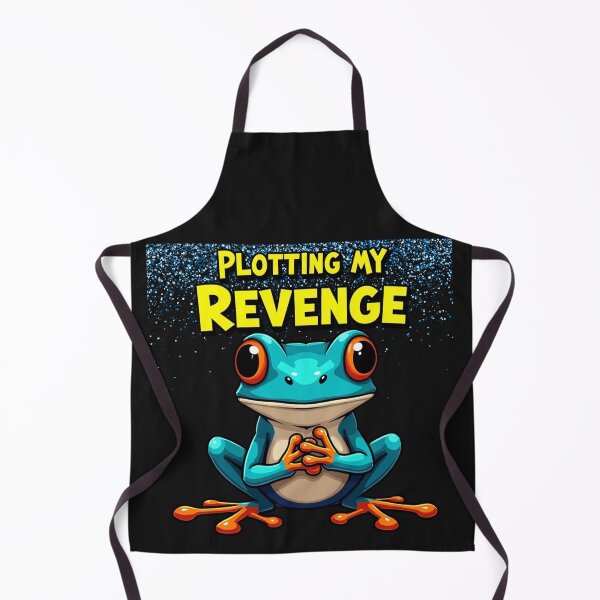 Item preview, Plotting My Revenge Funny Frog Shirt – Sarcastic Frog Humor designed and sold by Ashes to Artistry.