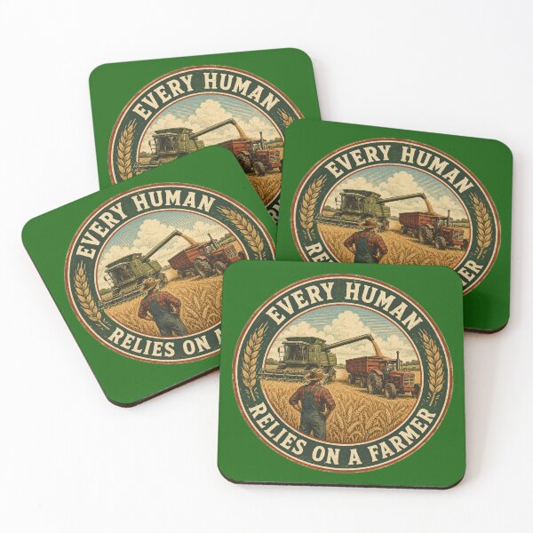 Item preview, Every Human Relies On A Farmer designed and sold by AlienAlmanac.