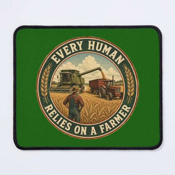 Item preview, Every Human Relies On A Farmer designed and sold by alien almanac.