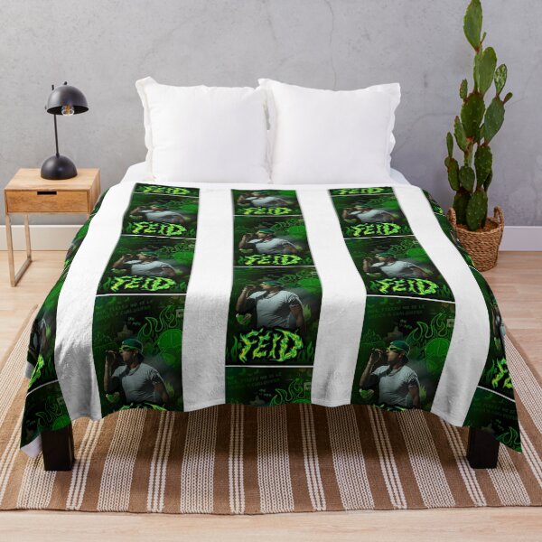 Item preview, Feid Ferxxo Green Flame Street Art Aesthetic Design designed and sold by isy-nuano.