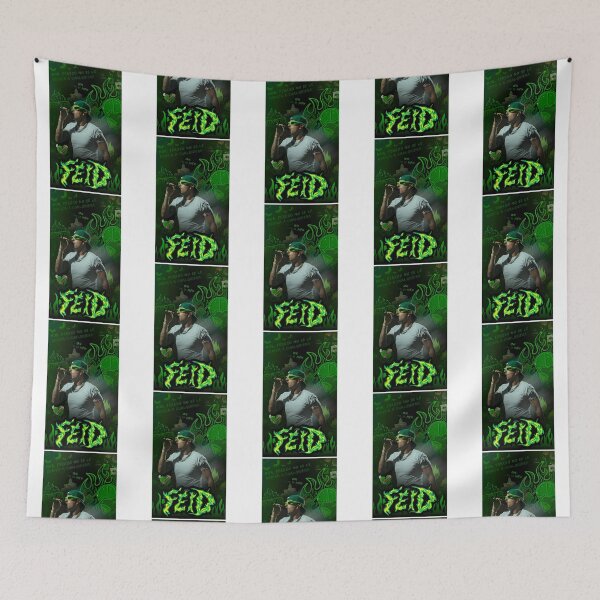 Item preview, Feid  Ferxxo Green Flame Street Art Aesthetic Design  designed and sold by isy-nuano.