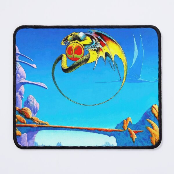 Item preview,   New Upload  - Roger Dean - Best Artist - Roger Dean Inspired Fantasy Landscape – Surreal Progressive Rock Art designed and sold by MirandaZArt.