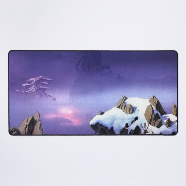 Item preview, New Upload - Roger Dean - Best Artist - Roger Dean Inspired Fantasy Landscape – Surreal Progressive Rock Art designed and sold by MirandaZArt.