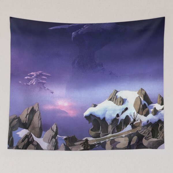Item preview,   New Upload  - Roger Dean - Best Artist - Roger Dean Inspired Fantasy Landscape – Surreal Progressive Rock Art designed and sold by MirandaZArt.