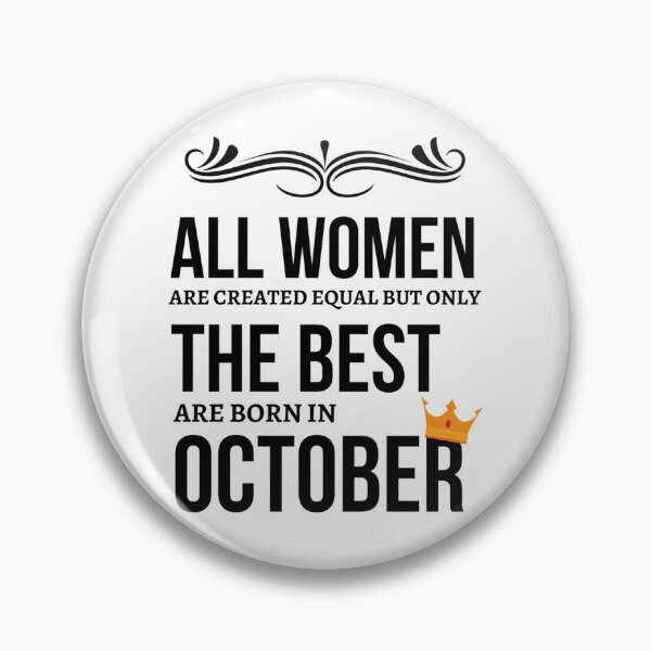 Item preview, Birthday Woman October Woman designed and sold by bsalaub-.