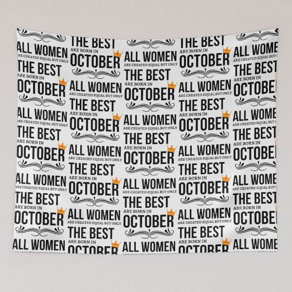 Item preview, Birthday Woman October Woman designed and sold by bsalaub-.