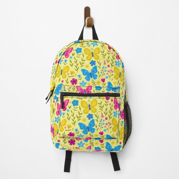 Item preview, Bright pattern with flowers and butterflies designed and sold by burbura.